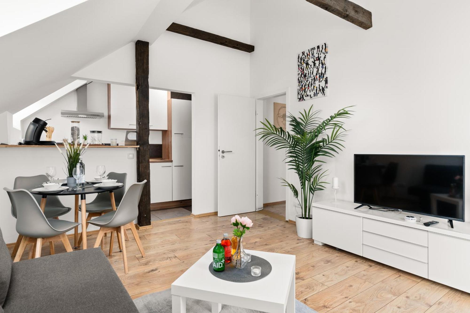 Mola Apartments-Charmante Ferienwohnung Im Herdecke Zentrum Fuer 3 Personen-Grosse Dachterrasse-Grill-Gratis Parken-Wlan Eksteriør billede